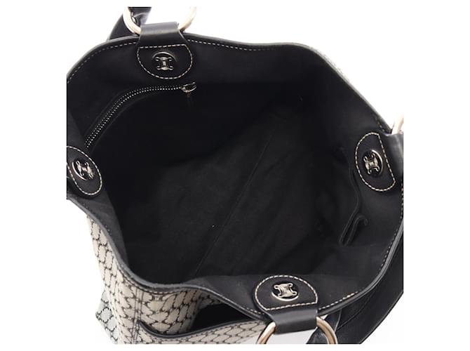 Céline Celine Macadam Tote Bag Braun Schwarz - Ansicht 3