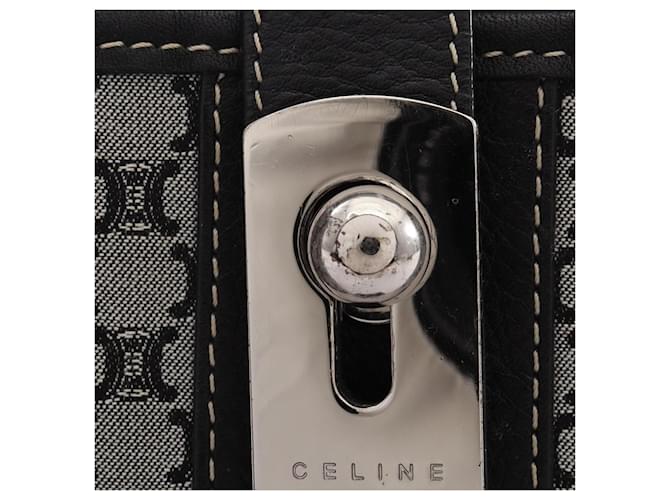 Céline Celine Macadam Tote Bag Braun Schwarz - Ansicht 5