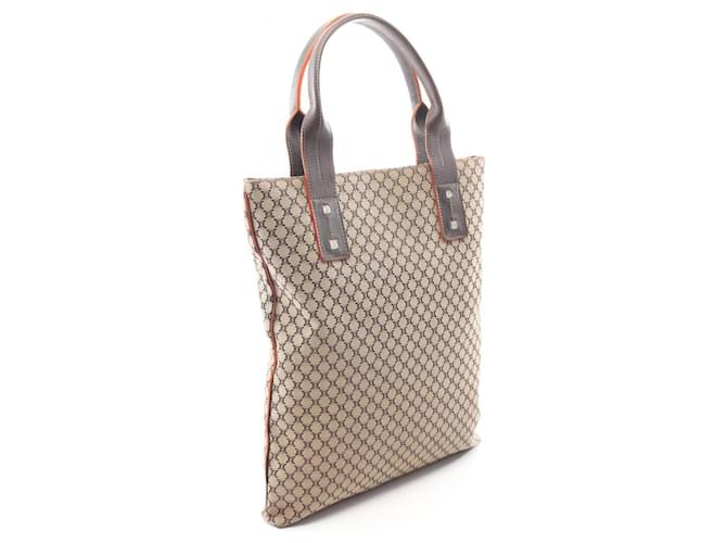 Céline Borsa Tote Celine Macadam Marrone Beige - vista 2
