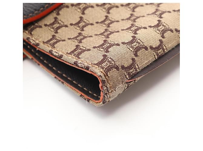 Céline Borsa Tote Celine Macadam Marrone Beige - vista 9