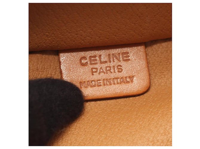 Céline Celine Macadam Handtasche Braun - Ansicht 4