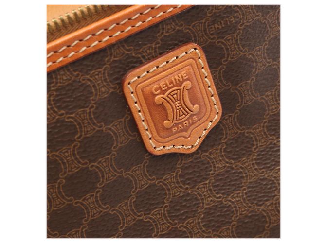 Céline Celine Macadam Handtasche Braun - Ansicht 5