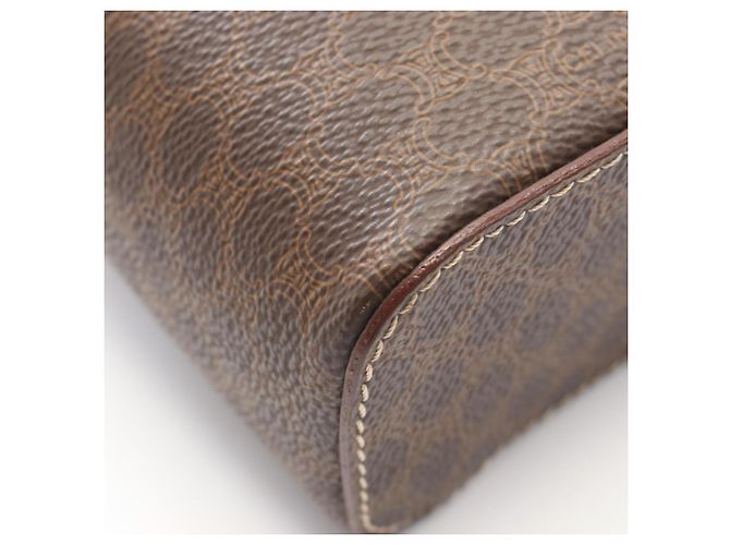 Céline Celine Macadam Handtasche Braun - Ansicht 6