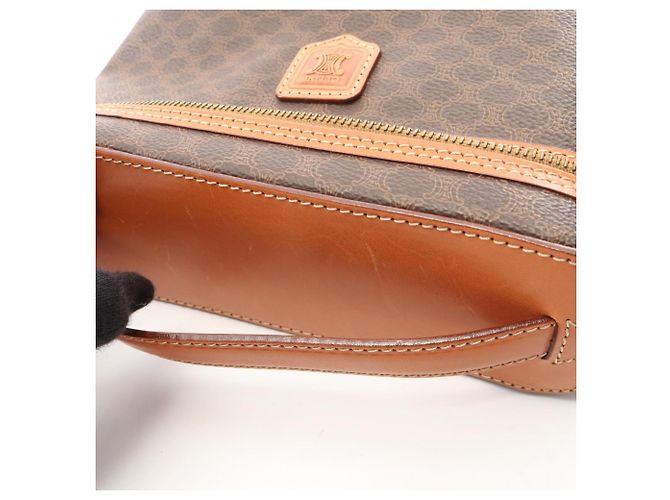 Céline Celine Macadam Handtasche Braun - Ansicht 7