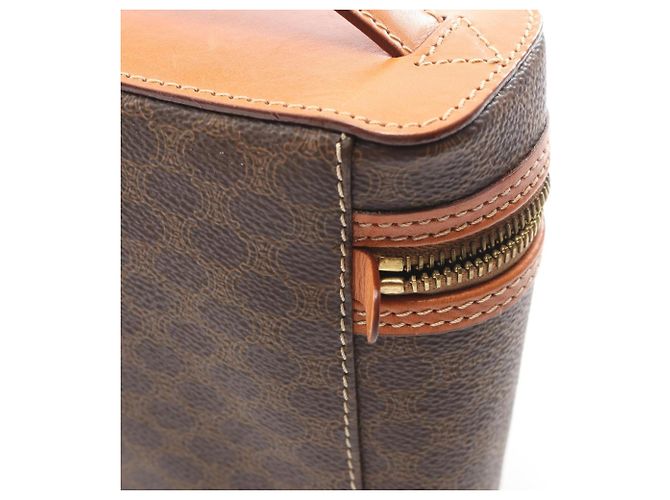 Céline Celine Macadam Handtasche Braun - Ansicht 8