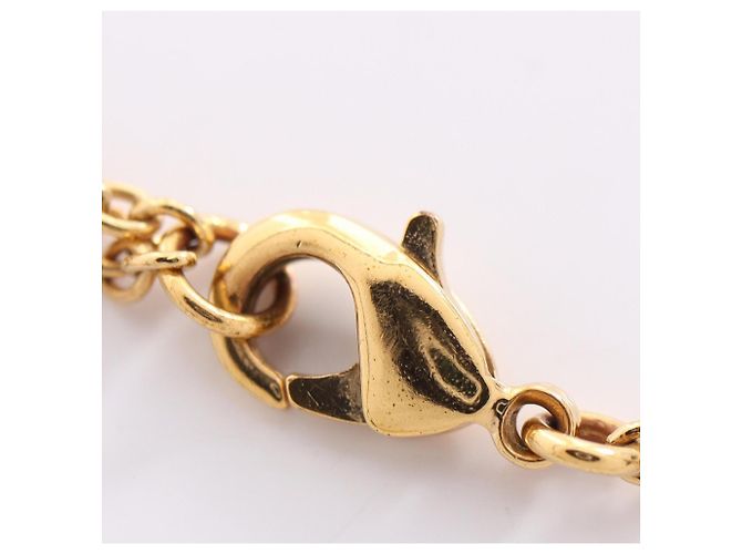 Collana Christian Dior Dior CD Logo D'oro - vista 4