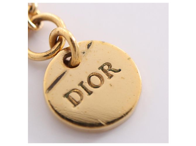 Collana Christian Dior Dior CD Logo D'oro - vista 5