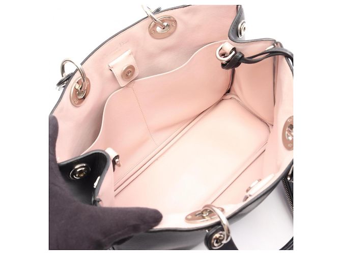 Borsa Christian Dior Diorissimo Nero - vista 3