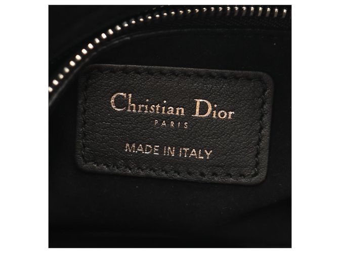 Borsa 2-Way Christian Dior Dior Lady Mini Nero - vista 4
