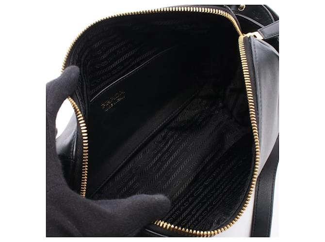 Borsa a Spalla Prada Darling Nero - vista 3
