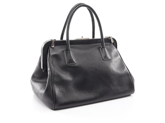 Borsa a mano Prada PRADA Doctor's Bag Nero - vista 2
