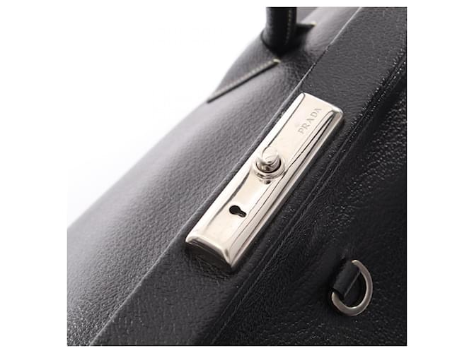 Borsa a mano Prada PRADA Doctor's Bag Nero - vista 5