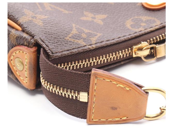 Borsa a tracolla/Borsa a mano 2-Way Louis Vuitton Eva Marrone - vista 10