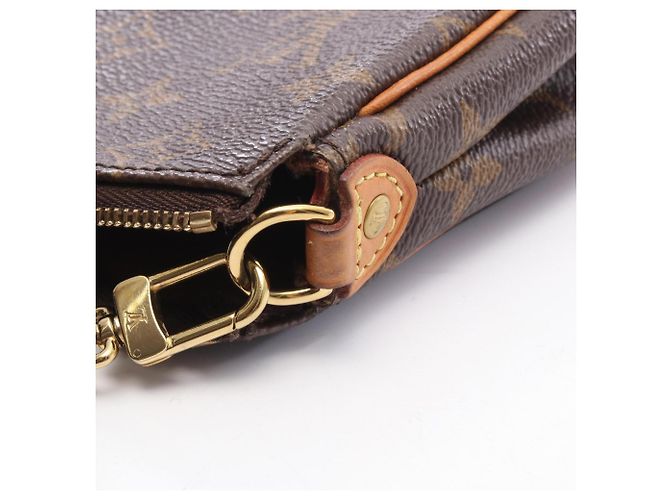 Borsa a tracolla/Borsa a mano 2-Way Louis Vuitton Eva Marrone - vista 7