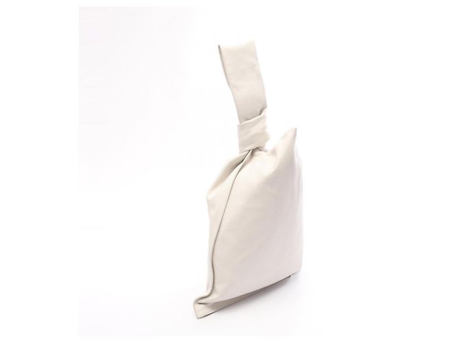 Borsa Bottega Veneta Twist Bianco - vista 2