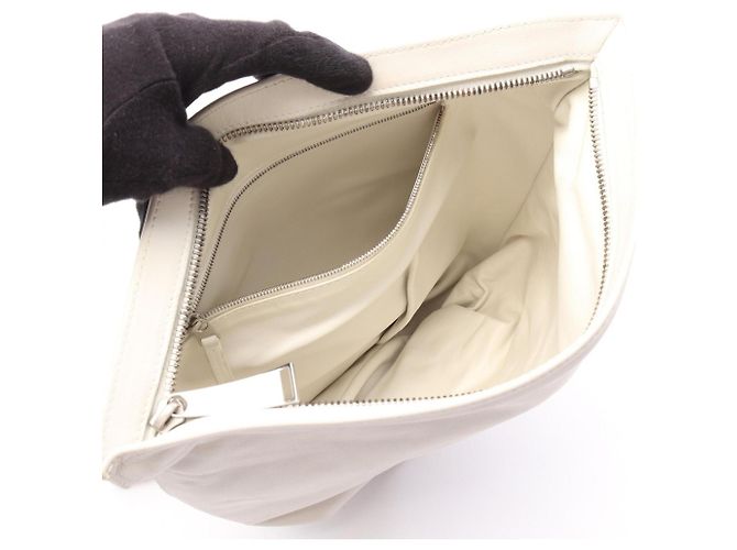 Borsa Bottega Veneta Twist Bianco - vista 3