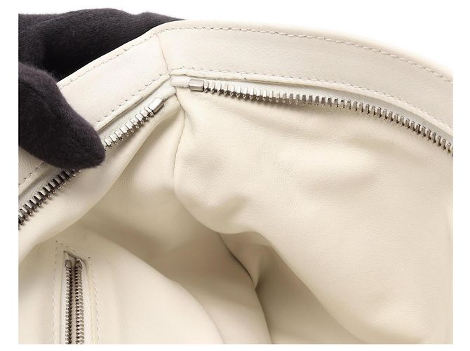 Borsa Bottega Veneta Twist Bianco - vista 5