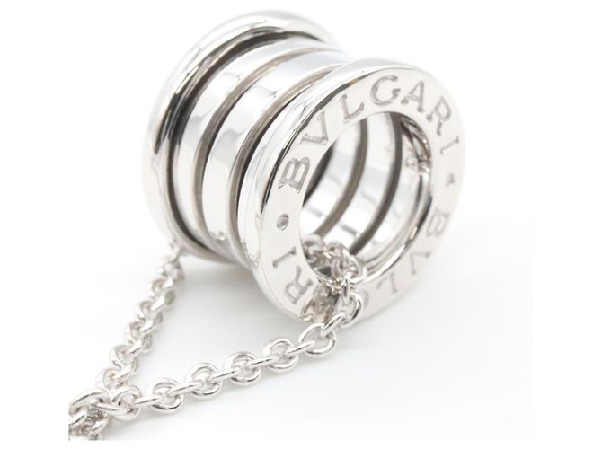 Bulgari Collar Bvlgari B-zero1 en oro blanco de 18K Plata - vista 5