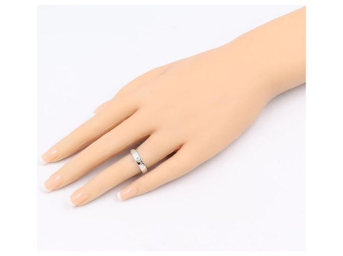 Bulgari Bvlgari B-zero1 18K White Gold Band Ring Silvery - view 8