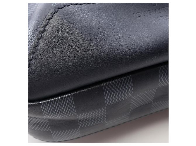 Louis Vuitton Avenue Damier Infini Umhängetasche Marineblau - Ansicht 6