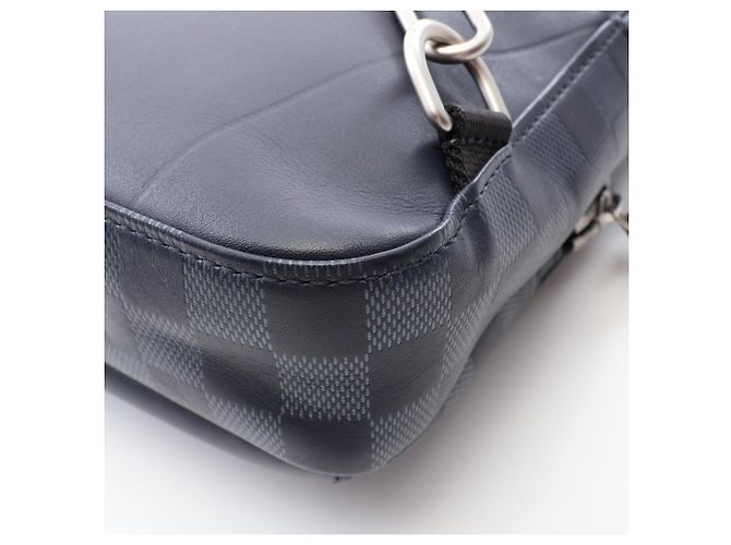 Louis Vuitton Avenue Damier Infini Umhängetasche Marineblau - Ansicht 7