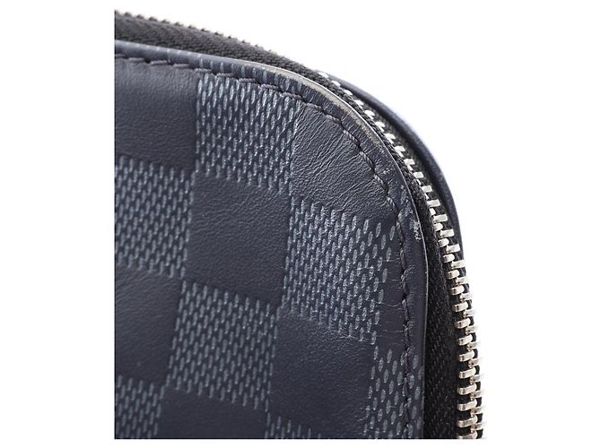 Louis Vuitton Avenue Damier Infini Umhängetasche Marineblau - Ansicht 9