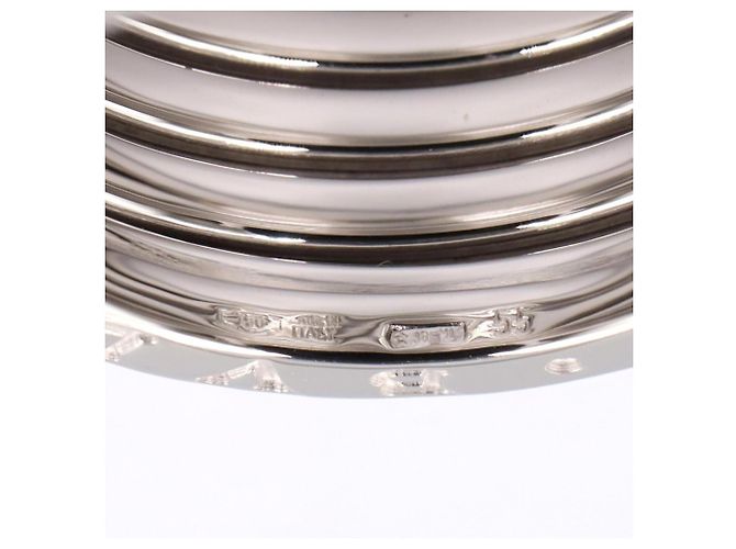Bulgari Anello Bvlgari B-zero1 4-Band in oro bianco 18K Argento - vista 3