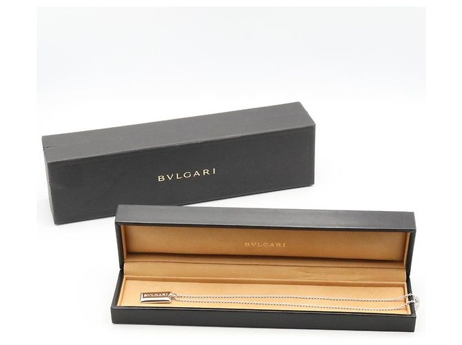 Bulgari Collana Ingot 1P Diamond di Bvlgari Argento - vista 7