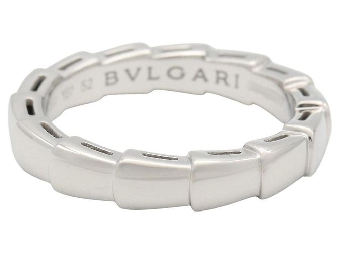 Bulgari Bvlgari Serpenti Viper Ring aus 18K Weißgold Silber - Ansicht 2
