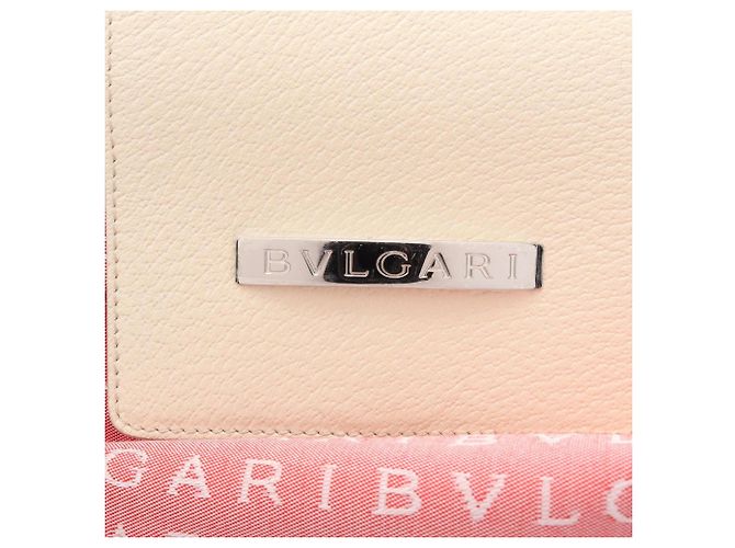 Bulgari Borsa a tracolla Bvlgari BVLGARI Logo Mania Rosa Bianco - vista 10