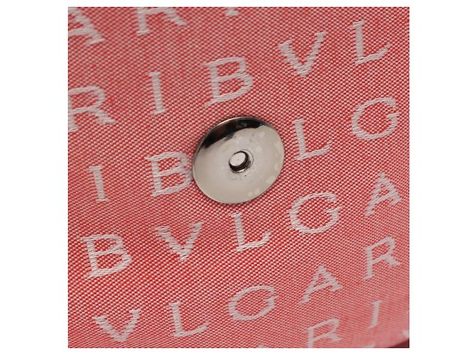 Bulgari Borsa a tracolla Bvlgari BVLGARI Logo Mania Rosa Bianco - vista 7