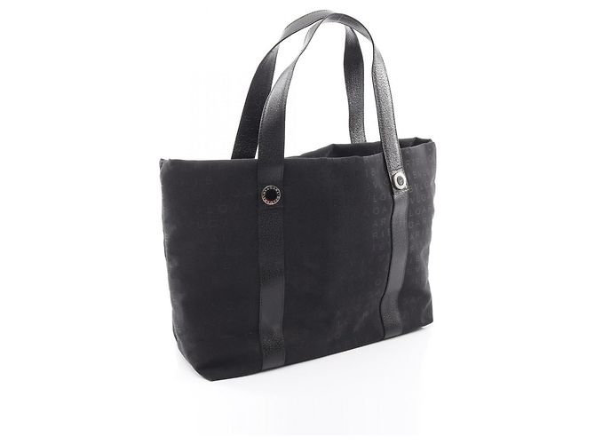 Bulgari Borsa Tote Bvlgari Logomania Nero - vista 2