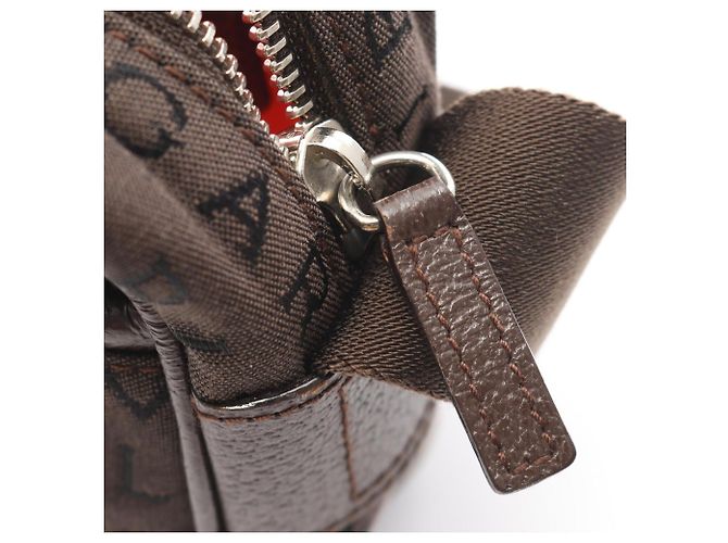 Borsa a tracolla Bulgari BVLGARI Logo Mania Marrone - vista 5