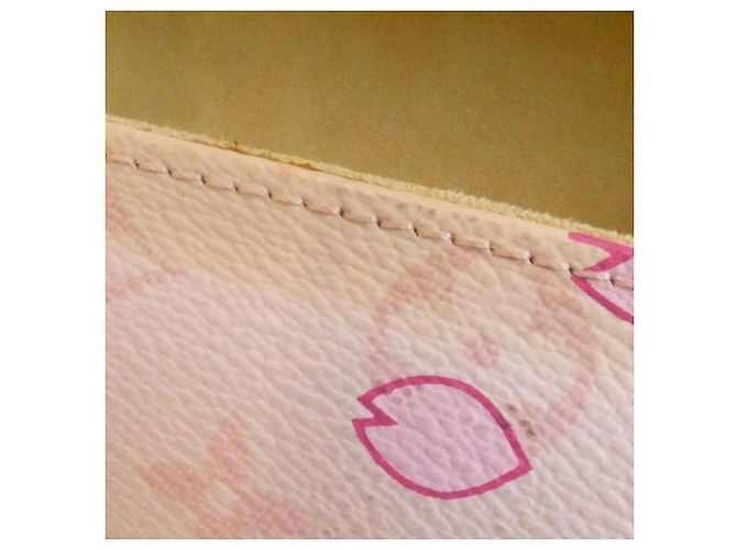 Borsa Louis Vuitton Monogram Cherry Blossom Papillon M92010 Marrone - vista 10