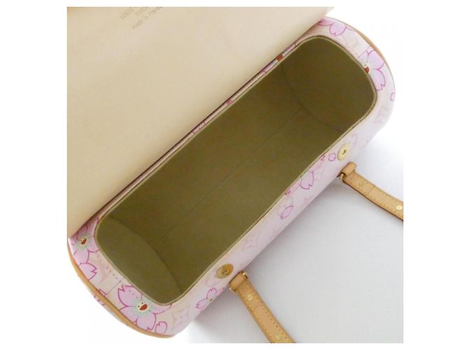 Borsa Louis Vuitton Monogram Cherry Blossom Papillon M92010 Marrone - vista 9