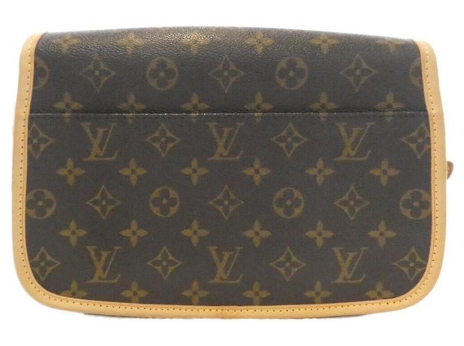 Borsa a Spalla Louis Vuitton Monogram Sologne M42250 Marrone - vista 2