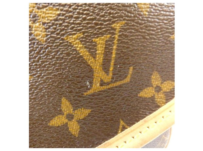 Borsa a Spalla Louis Vuitton Monogram Sologne M42250 Marrone - vista 4