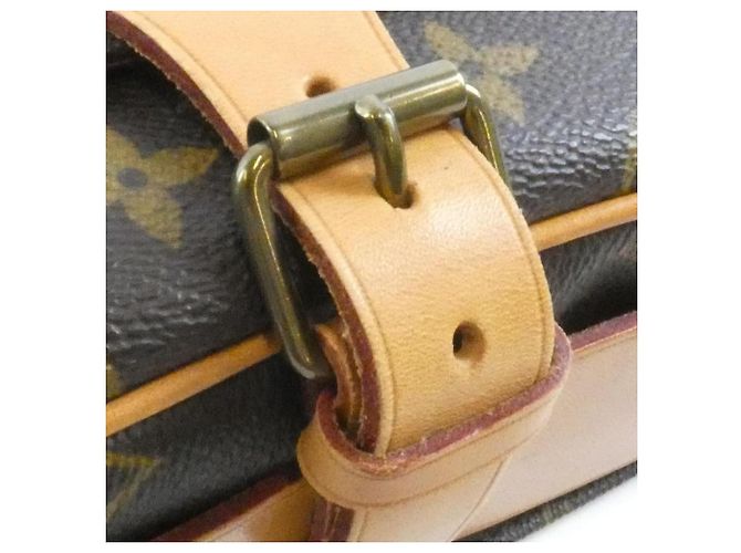 Borsa a tracolla Louis Vuitton Monogram Cartouchiere Marrone - vista 5