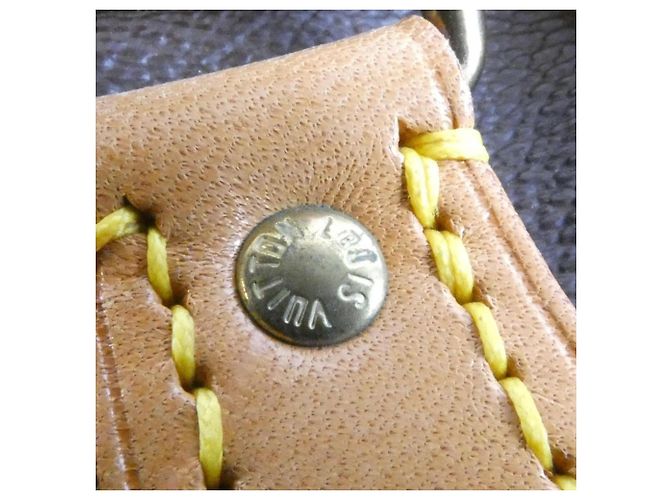 Borsa a tracolla Louis Vuitton Monogram Cartouchiere Marrone - vista 6