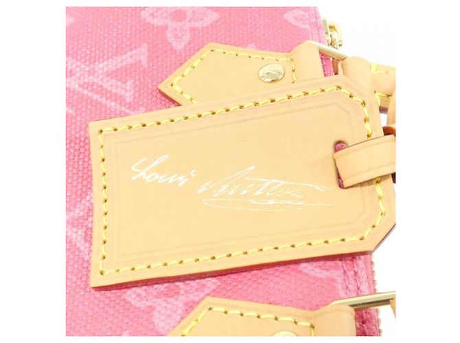 Borsa Louis Vuitton Monogram Origin Nano Speedy Rosa - vista 4