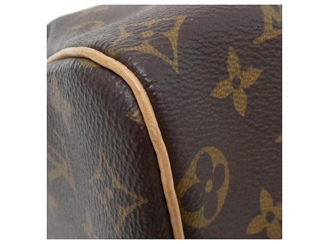 Borsa Boston Louis Vuitton Monogram Speedy 25cm Marrone - vista 2