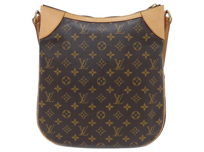 Borsa a tracolla Louis Vuitton Monogram Odeon MM M56389 Marrone - vista 2