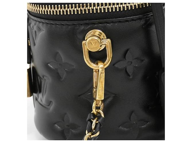Borsa Louis Vuitton Monogram Vanity Coussin PM Nero - vista 5