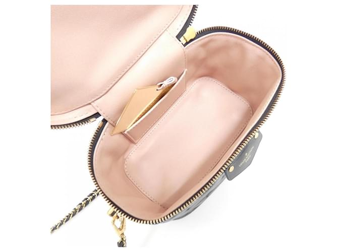 Borsa Louis Vuitton Monogram Vanity Coussin PM Nero - vista 7