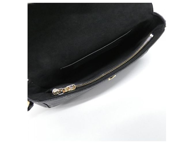 Portafoglio con catena Louis Vuitton Monogram Empreinte Ivy M82154 Borsa a tracolla Nero - vista 5