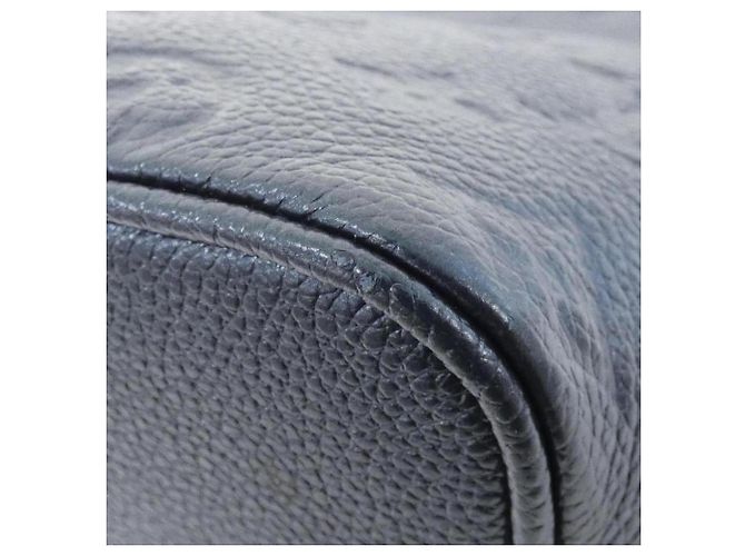Borsa Louis Vuitton Monogram Empreinte All-in-BB Blu - vista 3