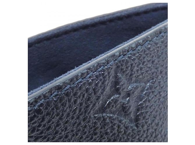 Borsa Louis Vuitton Monogram Empreinte All-in-BB Blu - vista 4