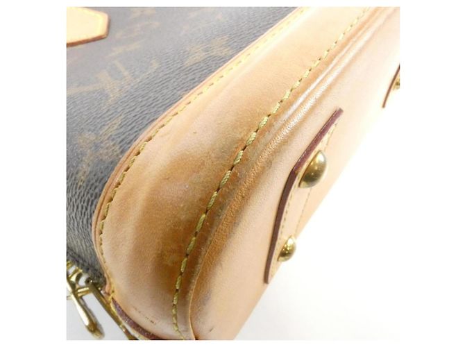 Borsa Louis Vuitton Monogram Alma BB Marrone - vista 2