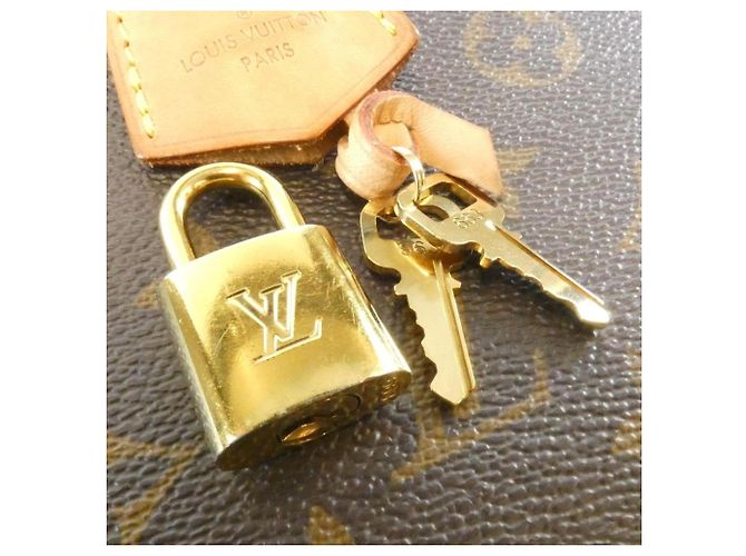 Borsa Louis Vuitton Monogram Alma BB Marrone - vista 3