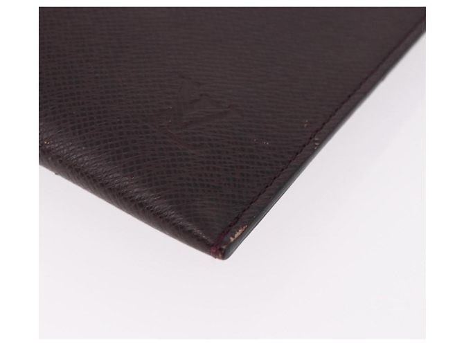 LOUIS VUITTON Taiga Document Case Pouch Acajou M99087 LV Auth mr2772 Marrone - vista 14